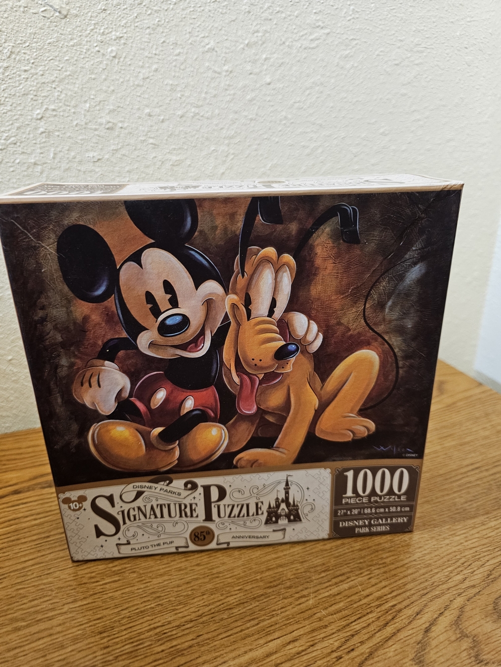 Disney Parks Signature Puzzle 85th Anniversary Pluto The Pup Mickey 1000 Pc NEW